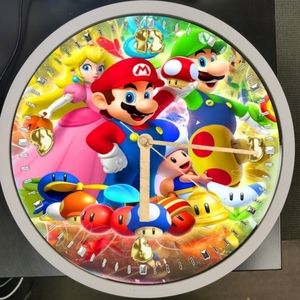 Mario world clock